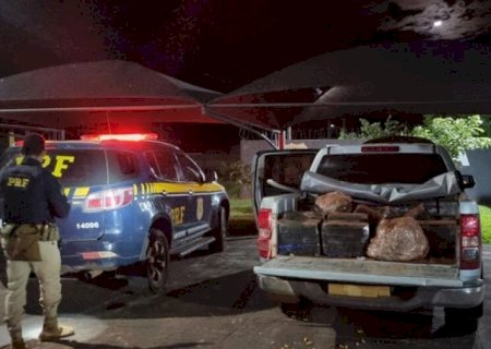 CAMINHONETE ROUBADA HÁ 7 ANOS É RECUPERADA EM MS DURANTE APREENSÃO DE DROGA
