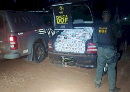 VEÍCULO CARREGADO COM CIGARROS CONTRABANDEADOS É APREENDIDO EM MARACAJU