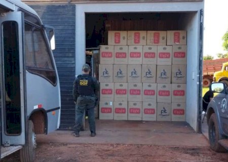 MAIOR APREENSÃO DE CONTRABANDO DO ANO TERMINA EM PREJUÍZO QUE ULTRAPASSA R$ 4 MILHÕES AO CRIME