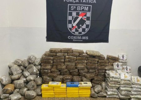 TRÊS SÃO PRESOS COM COCAÍNA, MACONHA E SKUNK EM RIO VERDE
