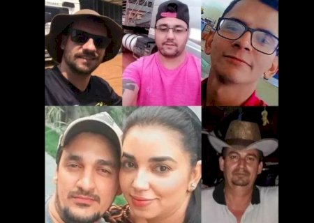 IDENTIFICADA AS VÍTIMAS DE ACIDENTE QUE MATOU SEIS NA BR-163 EM MS