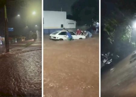 FORTES CHUVAS CAUSAM ALAGAMENTO EM IVINHEMA