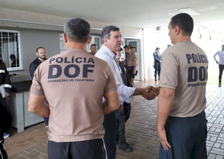 DOF RECEBE VISITA DO GOVERNADOR EDUARDO RIEDEL DURANTE AGENDA