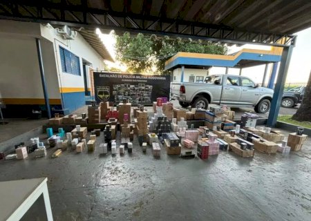 HOMEM É PRESO COM PERFUMES IMPORTADOS NO VALOR DE R$ 1,4 MILHÃO