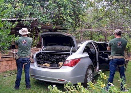 COM PROBLEMAS MECÂNICOS, VEÍCULO É ABANDONADO COM CERCA DE R$ 1 MILHÃO EM MACONHA
