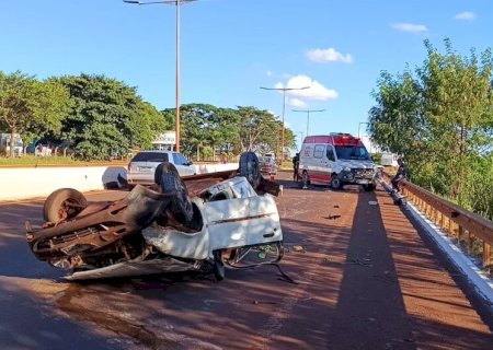 MULHER MORRE EM GRAVE ACIDENTE NA MS-156 ENTRE DOURADOS E ITAPORÃ