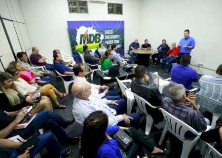 MDB QUER PRÉ-CANDIDATOS DIALOGANDO COM TODOS OS SETORES EM DOURADOS