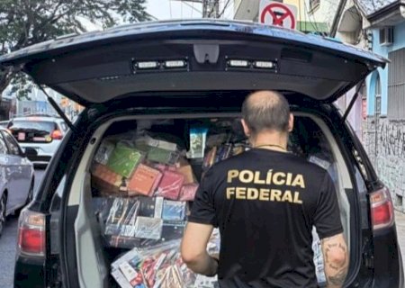 A PARTIR DE MS, PF COMBATE CONTRABANDO DE CIGARROS ELETRÔNICOS EM SP