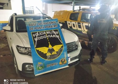 VEÍCULO ROUBADO NO MATO GROSSO É RECUPERADO ANTES DE CHEGAR AO PARAGUAI