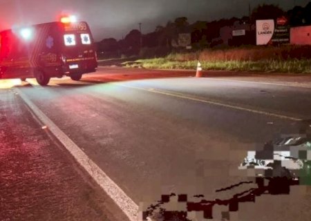 HOMEM MORRE ATROPELADO NA BR-463; MOTORISTA FOGE SEM PRESTAR SOCORRO