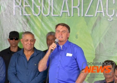 JAIR BOLSONARO VEM A MS EM MAIO E VISITA DOURADOS