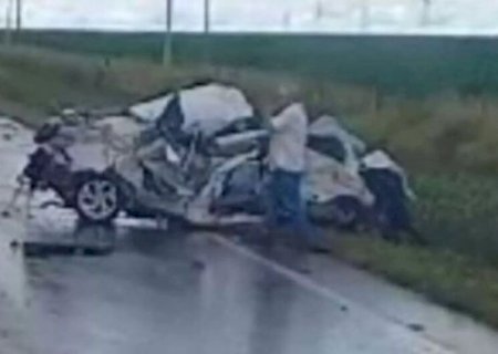 HOMEM QUE MORREU AO CAPOTAR E BATER DE FRENTE COM CAMINHÃO TINHA 54 ANOS