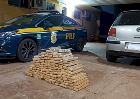 MAIS DE 100 QUILOS DE MACONHA É APREENDIDA EM FISCALIZAÇÃO NA BR-262