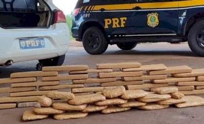 HOMEM É PRESO COM DROGA QUE LEVARIA PARA GOIÁS