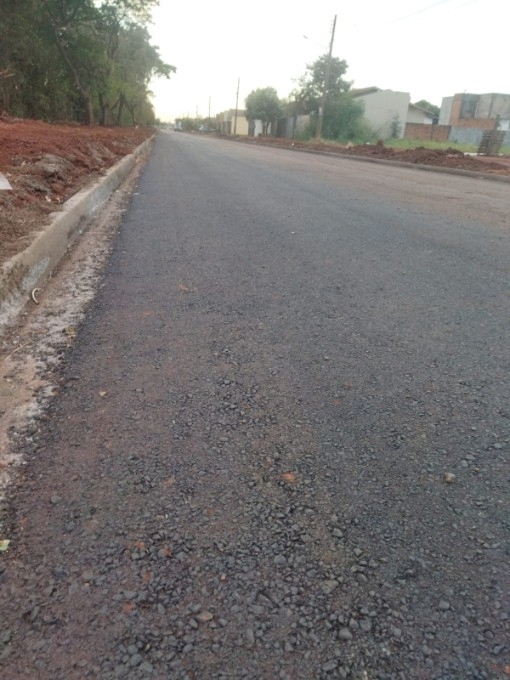 PRESIDENTE DE BAIRRO COMEMORA INÍCIO DE OBRAS DE ASFALTO NO PARQUE DOS JEQUITIBÁS EM DOURADOS