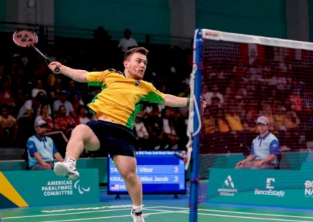 BADMINTON:VITOR TAVARES CARIMBA VAGA PARA OS JOGOS DE PARIS