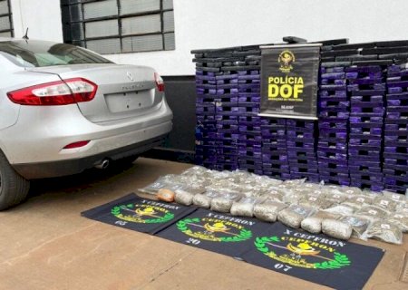 POLÍCIA APREENDE HOMEM EM FRENTE A HOTEL COM DROGA AVALIADA EM R$ 1 MILHÃO