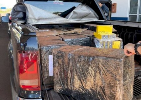 HOMEM É PRESO COM MAIS DE 500 CELULARES QUE LEVARIA PARA O PARANÁ
