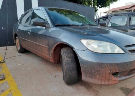 JOVEM É PRESO AO SER FLAGRADO COM VEÍCULO FURTADO NA BR-163