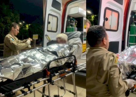HOMEM É ATINGIDO COM PAULADAS APÓS TENTAR ABUSAR DE NAMORADA