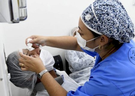 MS SAÚDE REALIZA MUTIRÃO DE TRIAGEM E PRÉ-OPERATÓRIO OFTALMOLÓGICOS EM DOURADOS