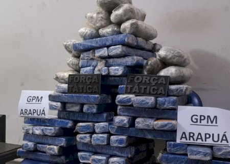 HOMEM É PRESO APÓS ABANDONAR VEÍCULO CARREGADO COM DROGAS NA REGIÃO DA BR-262