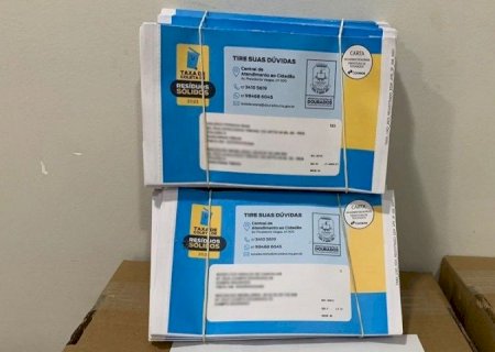 BOLETOS DA TAXA DE LIXO ESTÃO DISPONÍVEIS E 1ª PARCELA VENCE EM 30 DE JULHO