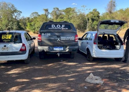 POLÍCIA APREENDE EM ITAQUIRAÍ DROGA QUE SERIA ENTREGUE EM SANTA CATARINA