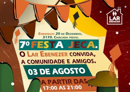 LAR EBENEZER REALIZA 'ARRAIÁ DO JECA' PARA ARRECADAR FUNDOS À INSTITUIÇÃO