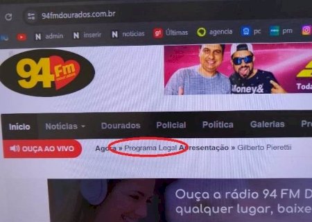 94 FM MUDA NOME DE PROGRAMA 'MARÇAL FILHO'