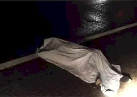 IDOSO MORRE ATROPELADO NA BR-463 E MOTORISTA FOGE SEM PRESTAR SOCORRO