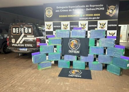POLÍCIA APREENDE QUASE MEIA TONELADA DE MACONHA EM DEPÓSITO ABANDONADO