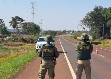 DETRAN ATENDE LIA NOGUEIRA E IMPLANTA REDUTOR DE VELOCIDADE NO ANEL VIÁRIO EM DOURADOS