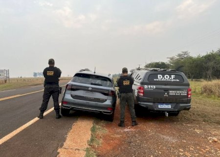 DUPLA É PRESA COM CARRO ROUBADO EM SÃO PAULO