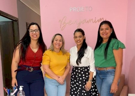 EM CAARAPÓ, LIA NOGUEIRA VISITA PROJETO BENJAMIM E REFORÇA APOIO COM EMENDAS PARLAMENTARES
