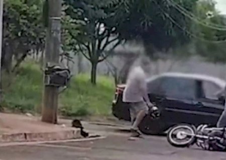 POLICIAL CIVIL É AFASTADO APÓS ATIRAR EM MOTOCICLISTA DURANTE BRIGA DE TRÂNSITO