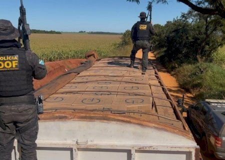 CARGA DE CIGARROS AVALIADA EM R$ 2,3 MILHÕES É APREENDIDA EM DOURADOS