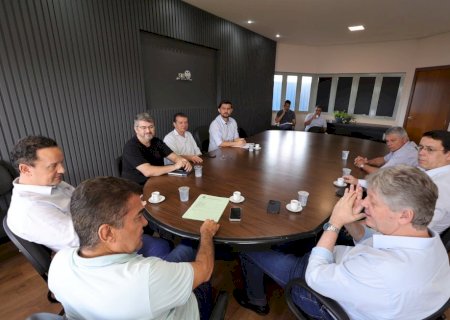 PREFEITO ALINHA COM GOVERNO DO ESTADO PROJETOS ESSENCIAIS PARA DOURADOS