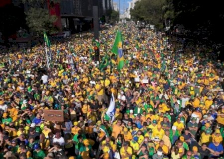 MANIFESTAÇÃO DE BOLSONARO REUNIU 12 MIL PESSOAS NA AVENIDA PAULISTA