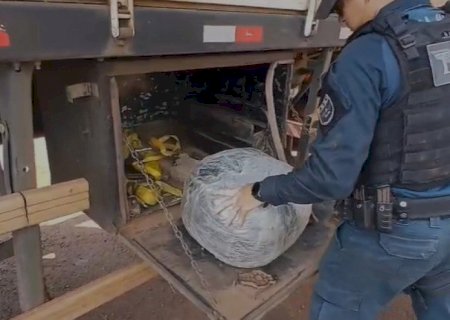 HOMEM É PRESO COM QUASE 30 KG DE SKANK EM RODOVIA DE ARAL MOREIRA