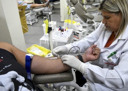HEMOSUL DE DOURADOS ABRE SÁBADO EM HORÁRIO ESPECIAL PARA REFORÇAR ESTOQUE DE SANGUE
