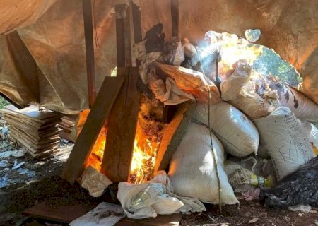 POLÍCIA APREENDE 2 TONELADAS DE MACONHA E DESMANTELA ACAMPAMENTOS CRIMINOSOS