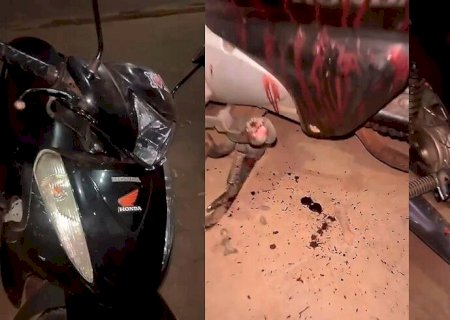 MESMO ESFAQUEADA, MULHER CONSEGUIU FUGIR DE MOTO DE TENTATIVA DE FEMINICÍDIO