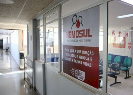 HEMOSUL DE DOURADOS EM ALERTA MÁXIMO E CONVOCA POPULAÇÃO PARA DOAR SANGUE