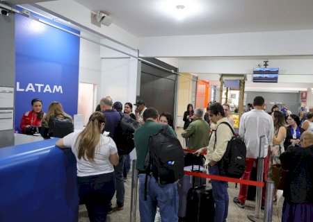 PREFEITURA CONTABILIZA 3184 PASSAGEIROS NO PRIMEIRO MÊS DA LATAM EM DOURADOS