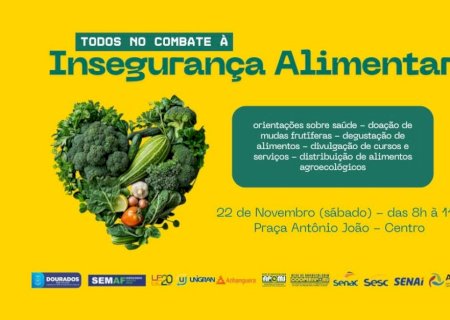 PREFEITURA E PARCEIROS PROMOVEM AÇÃO PARA REFORÇAR COMBATE À INSEGURANÇA ALIMENTAR
