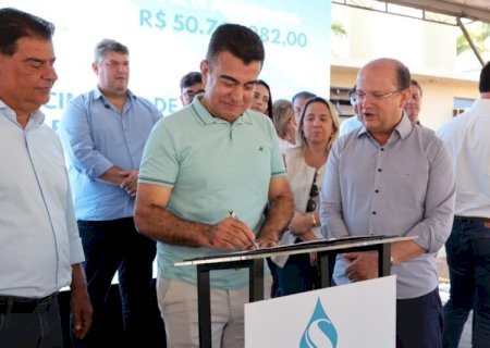 PREFEITO DESTACA PARCERIAS PARA GARANTIR REDE DE ÁGUA NAS ALDEIAS BORORÓ E JAGUAPIRU