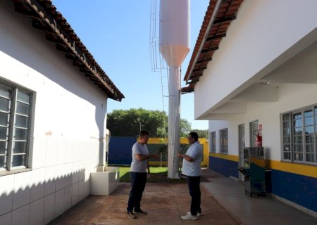 PREFEITURA INSTALA NOVA CAIXA D’ÁGUA NO CEIM CLAUDETE PEREIRA LIMA, NO JARDIM CLÍMAX