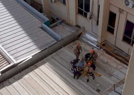 PACIENTE MORRE APÓS CAIR DO PRIMEIRO ANDAR DA SANTA CASA DA CAPITAL