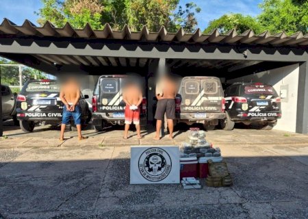 TRÊS PESSOAS SÃO PRESAS SUSPEITAS DE FURTO DE COFRE EM CORUMBÁ